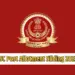 SSC Post Allotment Sliding