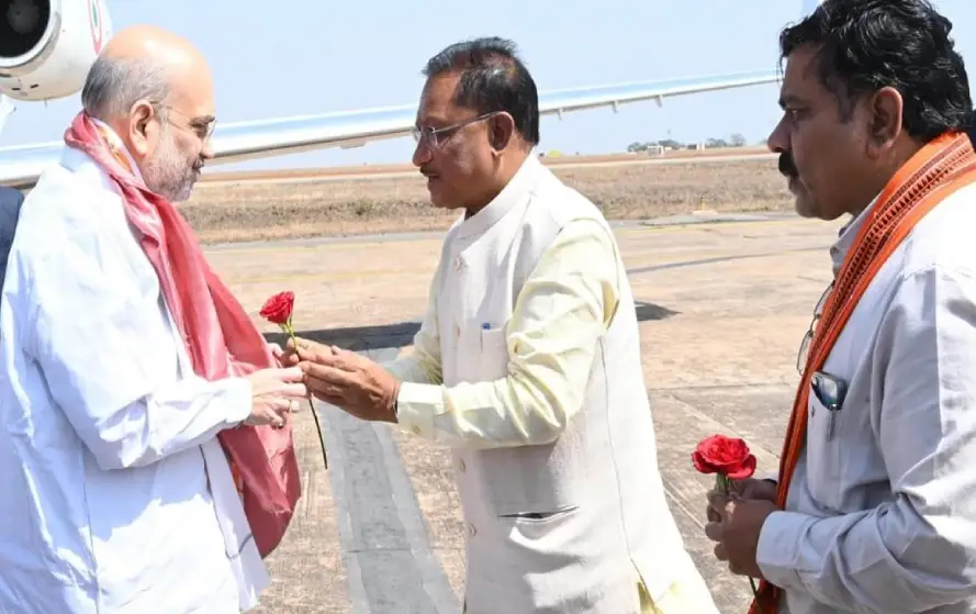 Amit Shah CG Visit