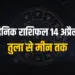 Aaj Ka Rashifal Tula Vrashchik Dhanu Makar Kumbh Meen Rashi Daily Horoscope