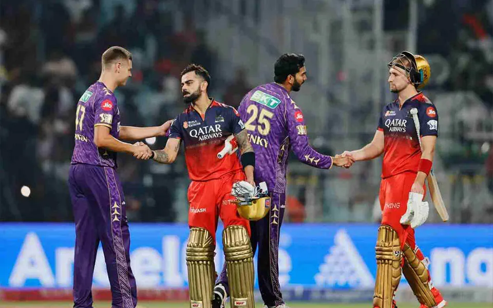 Royal Challengers Bangalore and Kolkata Knight Riders