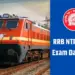 RRB NTPC 2025 Exam dates