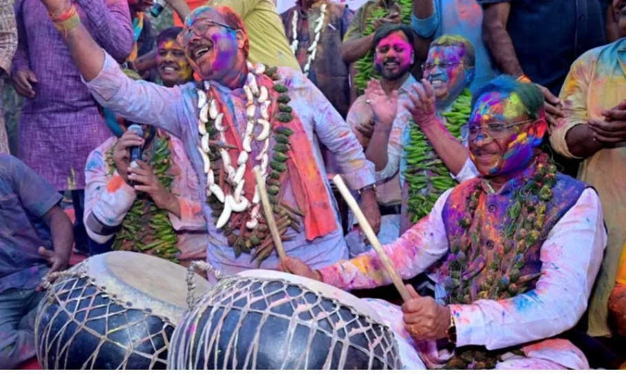 Raipur Press Club Holi Milan