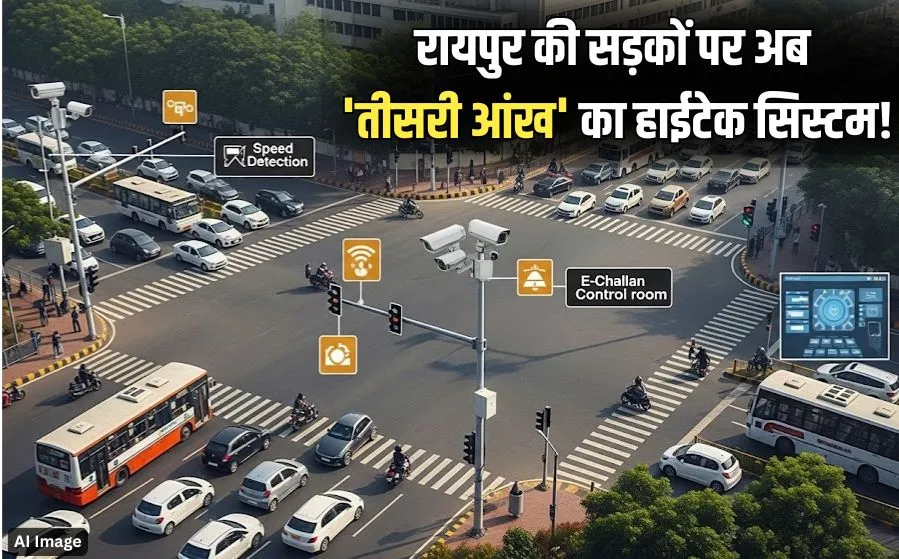 Raipur Traffic Surveillance