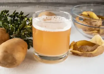 Summer Glowing Skin Potato Remedy