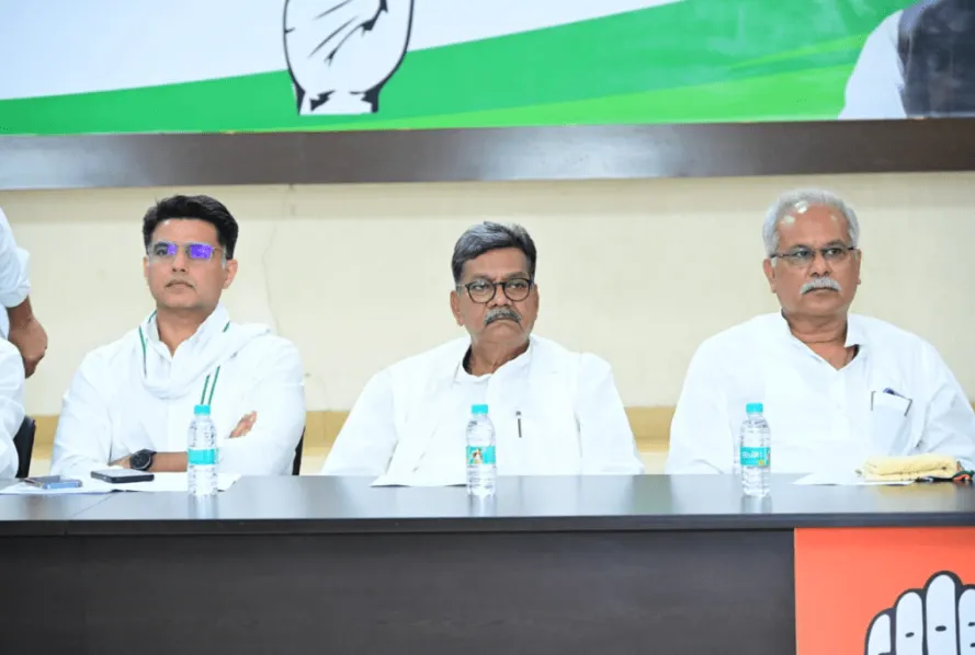 Sachin Pilot Raipur Press Conference CG News
