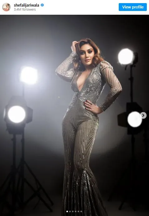 Shefali Jariwala last instagram post