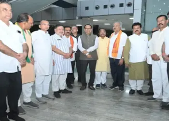 Shivraj Singh Chauhan CG visit
