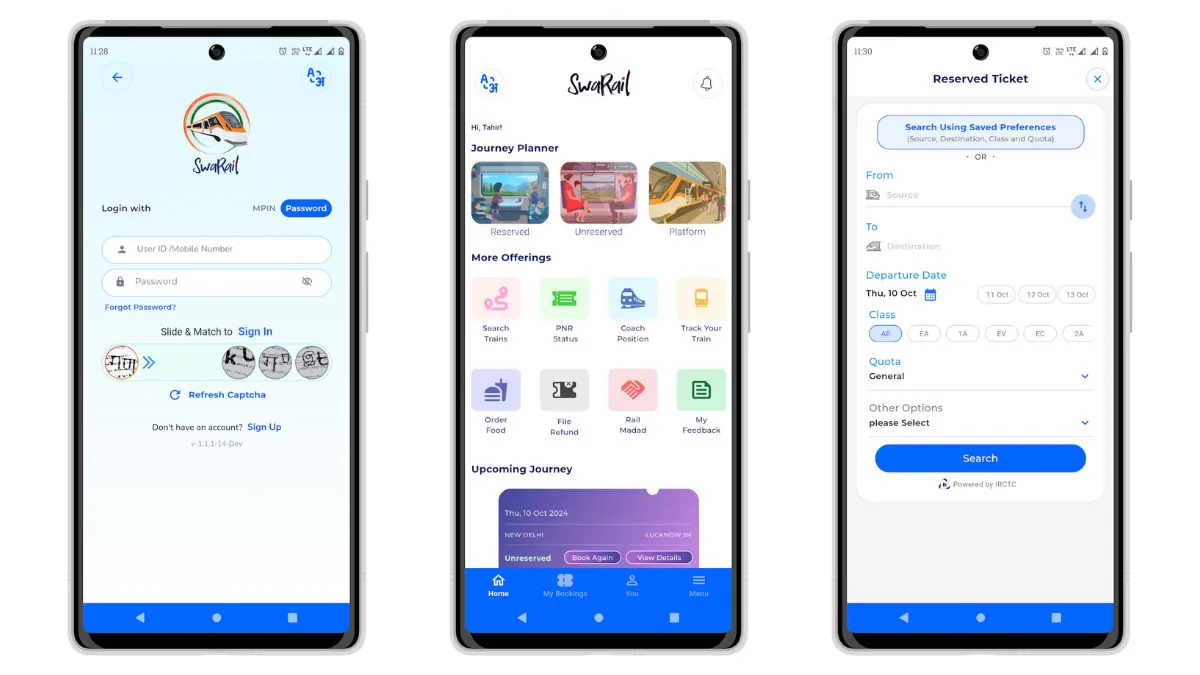 Swarail super app