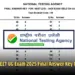 NEET UG 2025 Final Answer Key