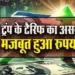 Trumb-Tariff-US Dollar Indian Rupee