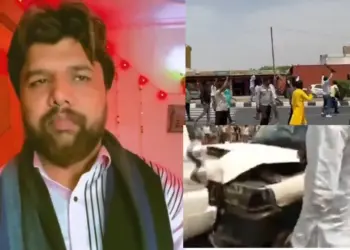 UP Aligarh SP MP Ramji Lal Suman convoy attack Okendra Rana release video