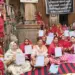 UP Banke Bihari Corridor protest women goswami writes blood letter update zxc
