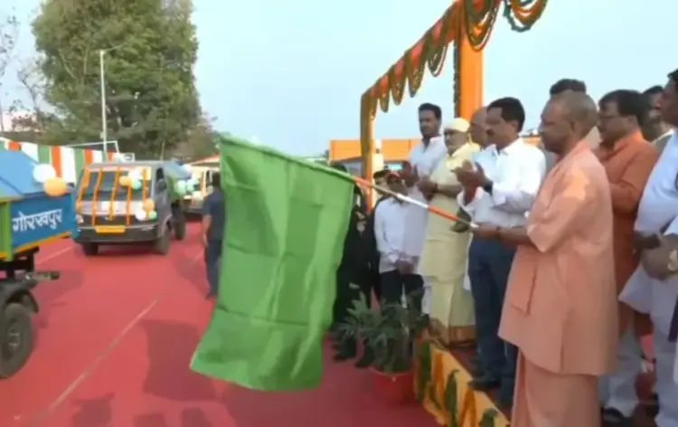UP CM Yogi Gorakhpur Visit inaugurated modern garbage transfer station chargawan