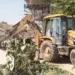 UP Mahrajganj Bulldozer action government Land