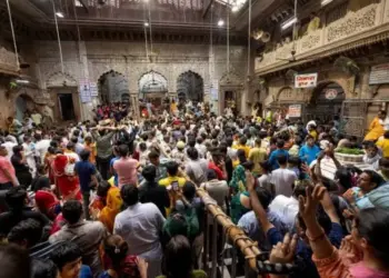 UP Mathura Banke Bihari Temple guidelines visiting Akshaya Tritiya 2025