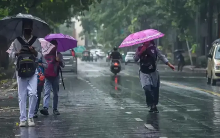 UP Weather thunderstorm rain 45 districts today IMD issue alert zxc