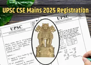 UPSC CSE Mains 2025 Registration