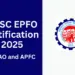 UPSC EPFO EO_AO APFC 2025