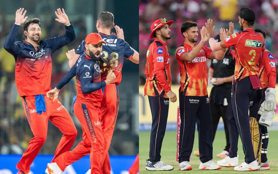  Royal Challengers Bangalore and Punjab Kings