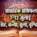 Weekly-Horoscope-7-13-July-singh-kanya-tula-vrashchik--Saptahik-Rashifal-Astrology-Hindi-News-Jyotish-Upay