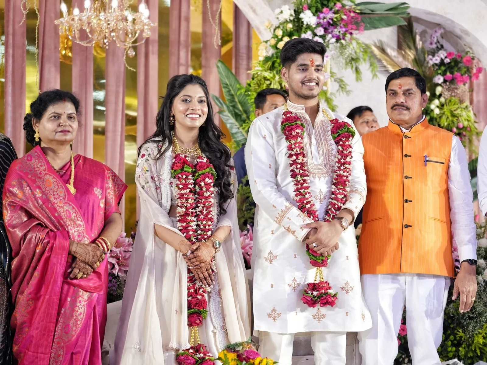 CM Mohan Yadav Son Engagement