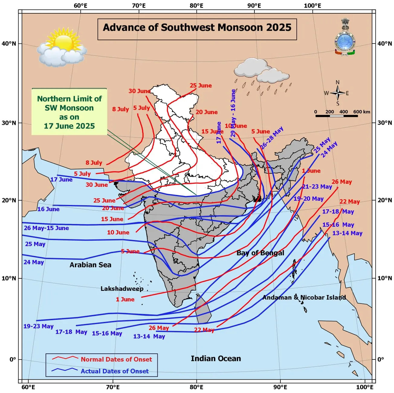 MONSOON UPDATE