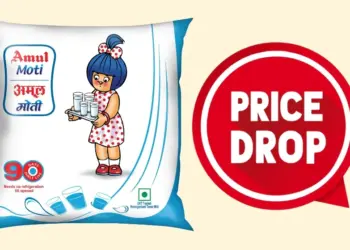 amul milk price drop