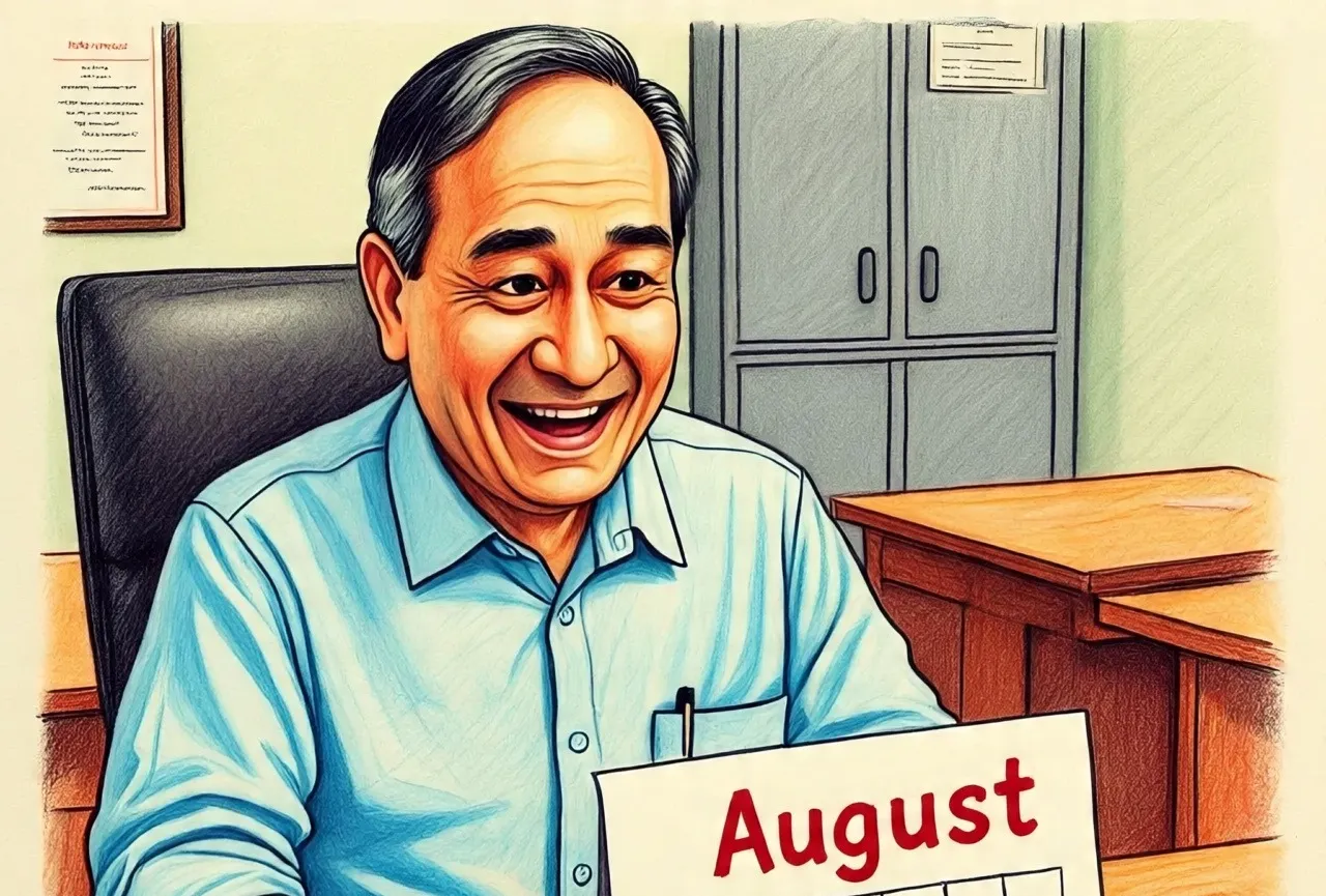 august