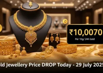 Gold Silver Price Drop Today 29 July