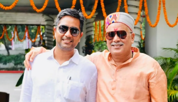 bhupesh with son