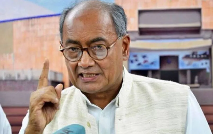 कांग्रेस नेता दिग्विजय सिंह।