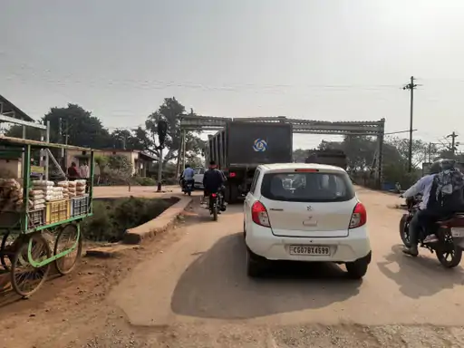 National Highway Blockade Raipur to Bastar