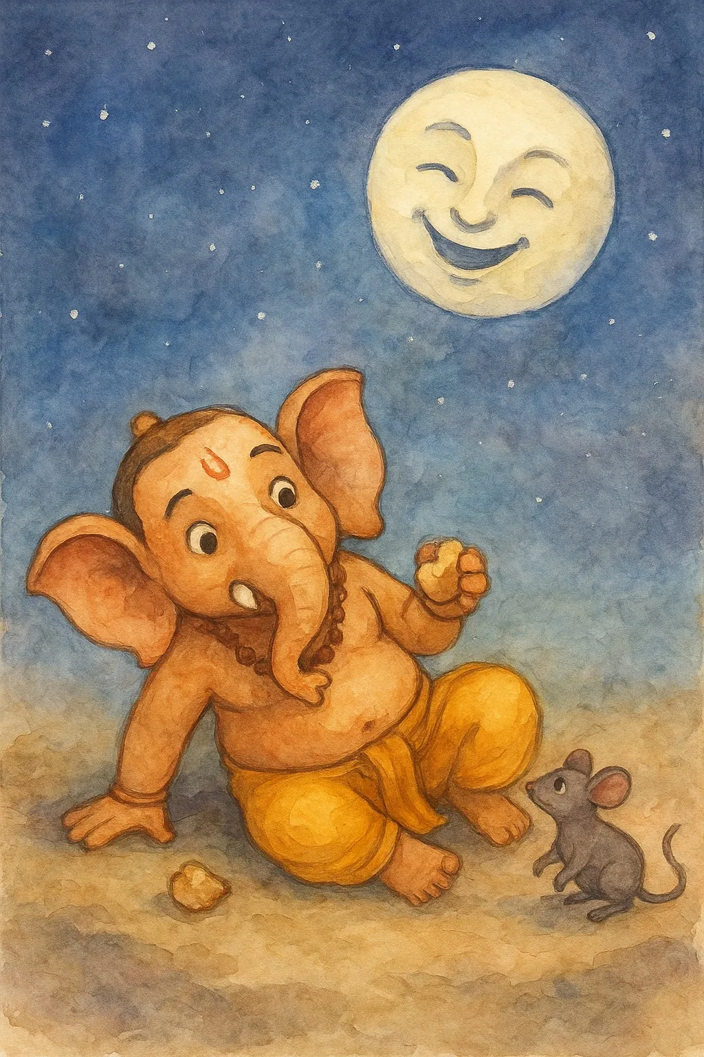 ganesh chaturthi moon story