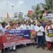 CG Youth Congress Protest