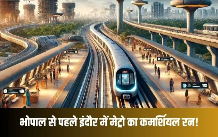 भोपाल-इंदौर मेट्रो अपडेट।
