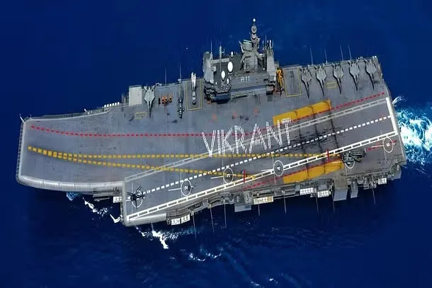 ins vikrant destroyed karachi port