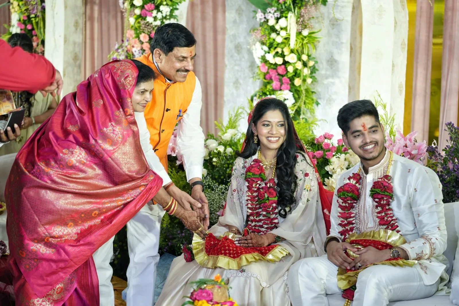 CM Mohan Yadav Son Engagement