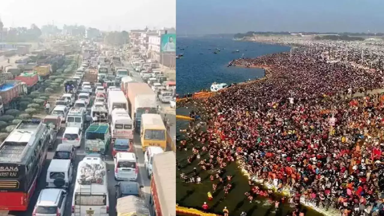 mahakumbh jam