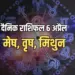 Mesh Vrishabh Mithun Dainik Rashifal