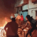 रविवार को महू में उपद्रवियों ने तोड़फोड़ की और आगजनी की घटना को अंजाम दिया।