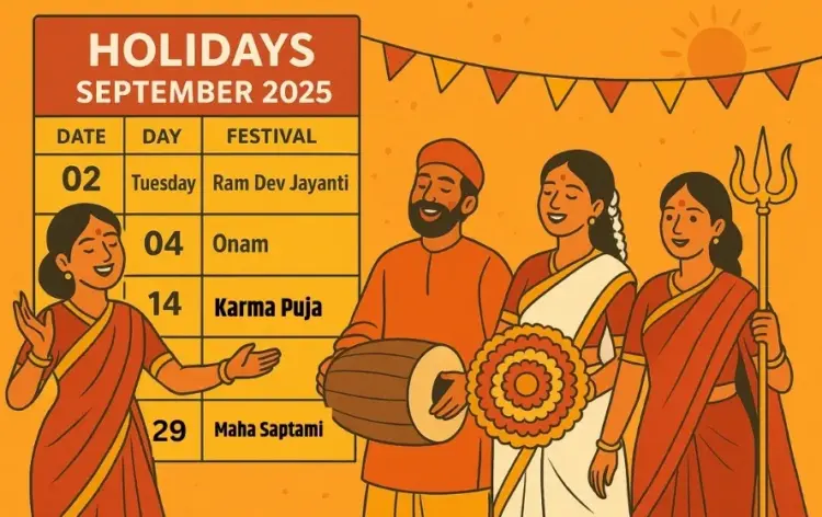 september bank holidays list 2025 Navratri durga puja onam pitru paksha hindi news