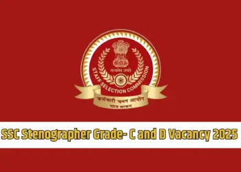 SSC Stenographer Vacancy 2025