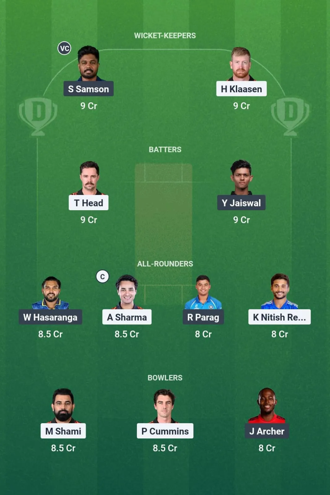Small League Team for CSK vs MI Dream11 Prediction IPL 2025