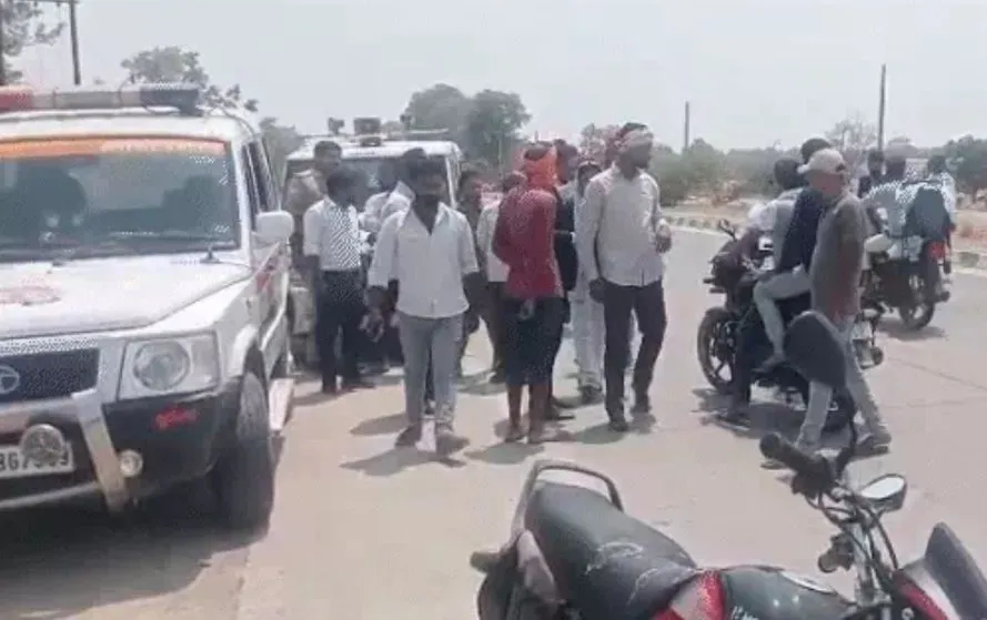 मौके पर पहुंची पुलिस